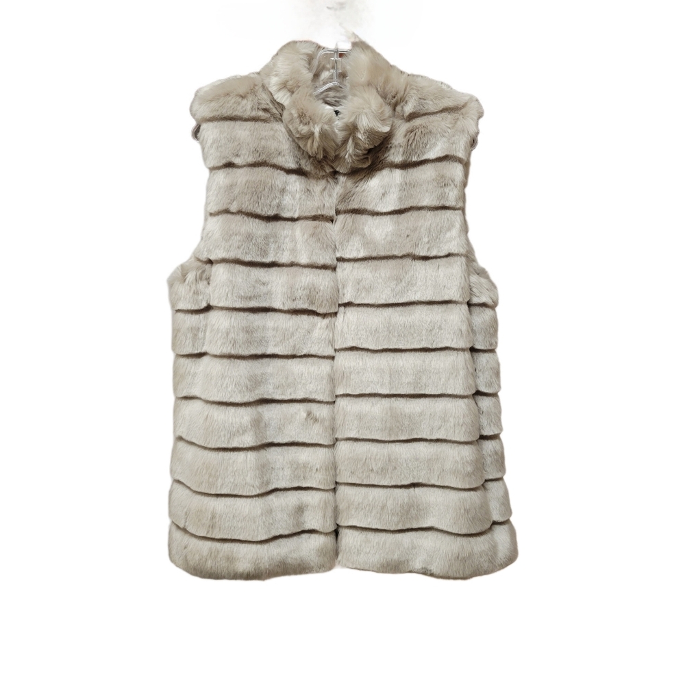 Talbots Faux Fur Vest